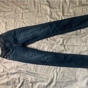 Dark Blue Denim Jeans